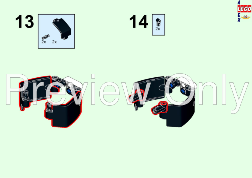 LEGO MOC Armored Car 42150 Alternative by ErikGS | Rebrickable