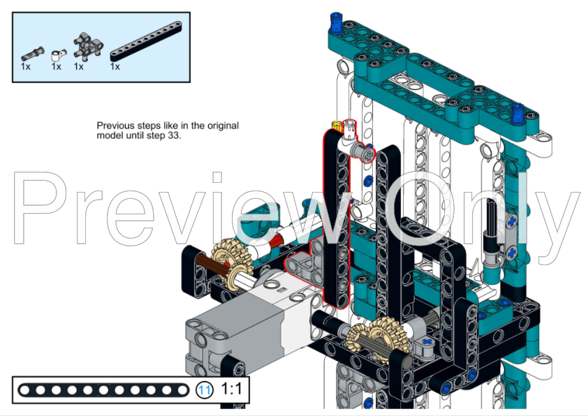 LEGO MOC Modular Elevator System by Arpeggi0 Rebrickable Build with