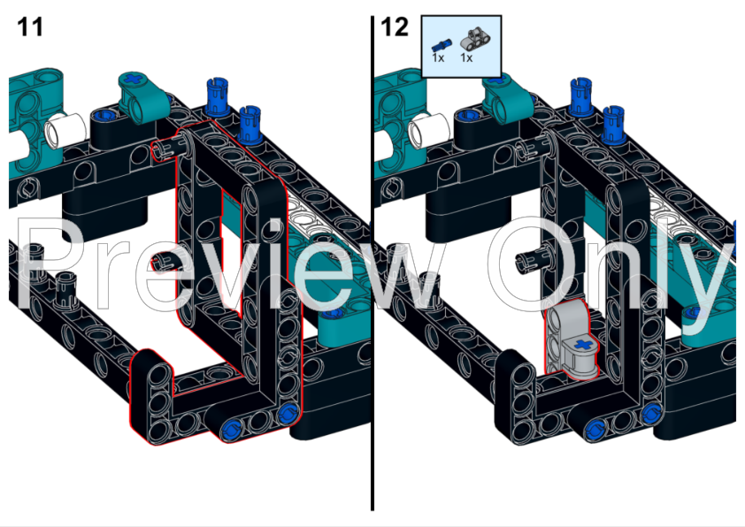 LEGO MOC Modular Elevator System by Arpeggi0 Rebrickable Build with