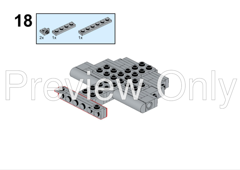 LEGO MOC Clone Infantry Support Platform by Tiggerljc | Rebrickable ...