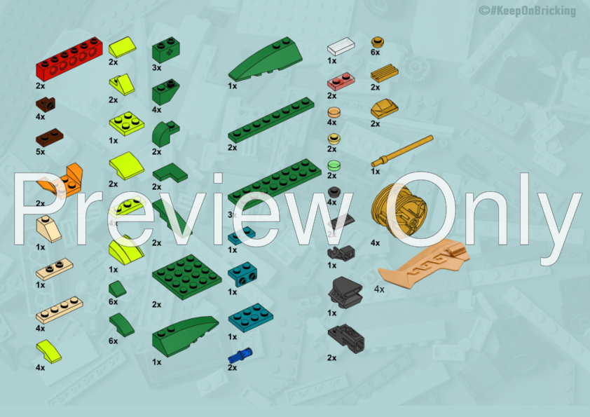 LEGO MOC 71763 5 MOCS by Keep On Bricking | Rebrickable - Build with LEGO