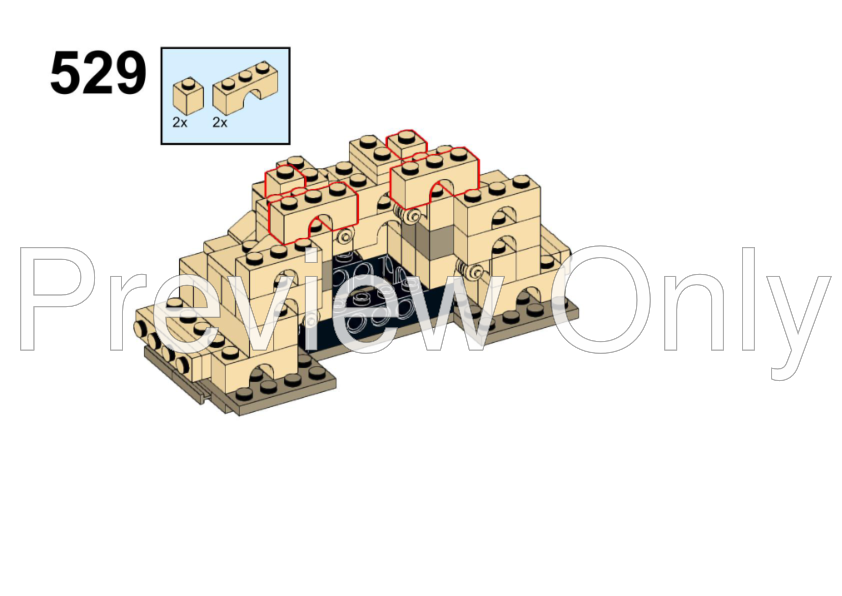 LEGO MOC SPHINX B model of Colosseum 10276 by Dr. Vishnu Manohar