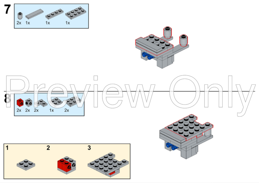 LEGO MOC Xwing Fighter by EDGE OF BRICKS | Rebrickable - Build with LEGO