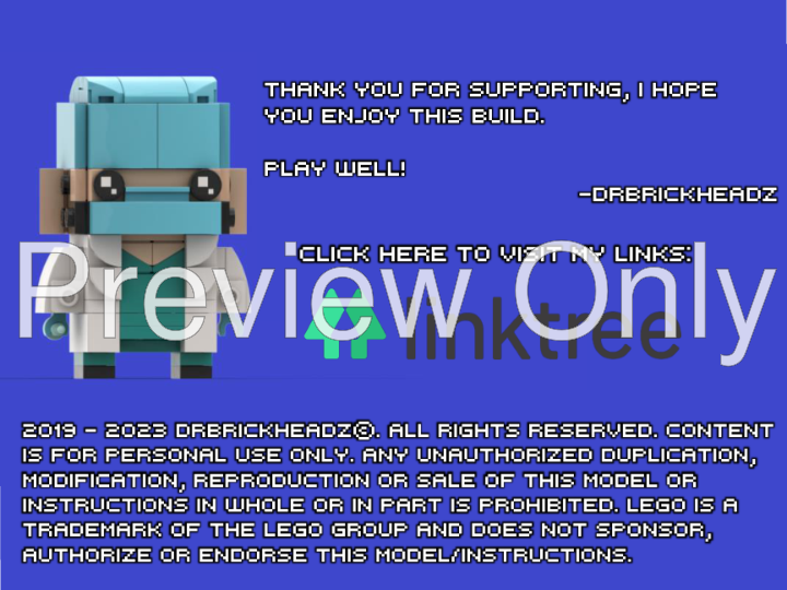 LEGO MOC BrickPop Luffy -Onepiece- by Gabryboy80