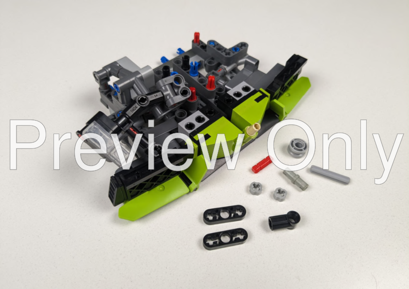 LEGO MOC-168062 Lamborghini Gallardo Lp560-4 Spyder by