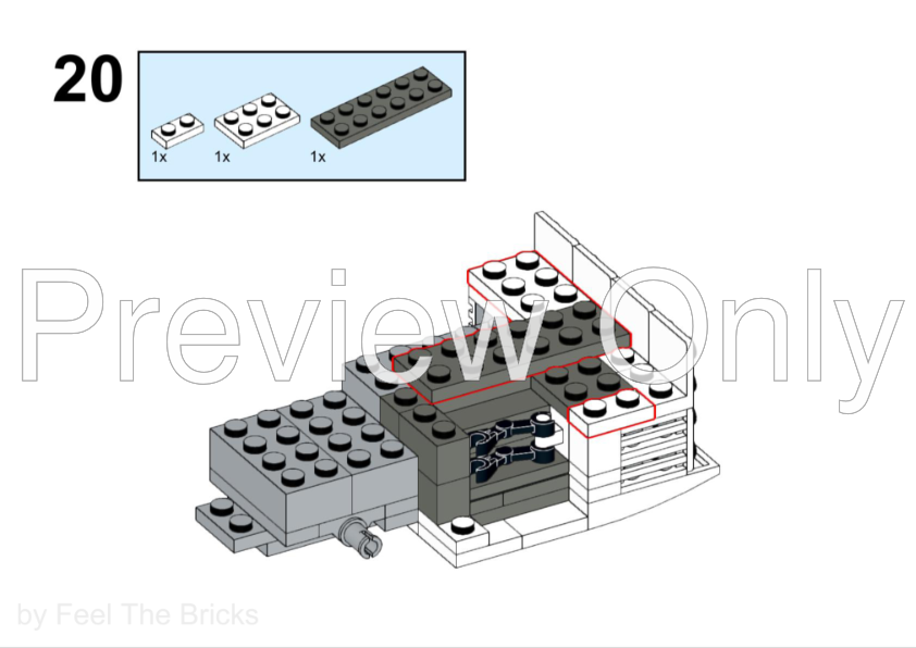 LEGO MOC-168346 High Deck Bus (8wide) by Feel The Bricks