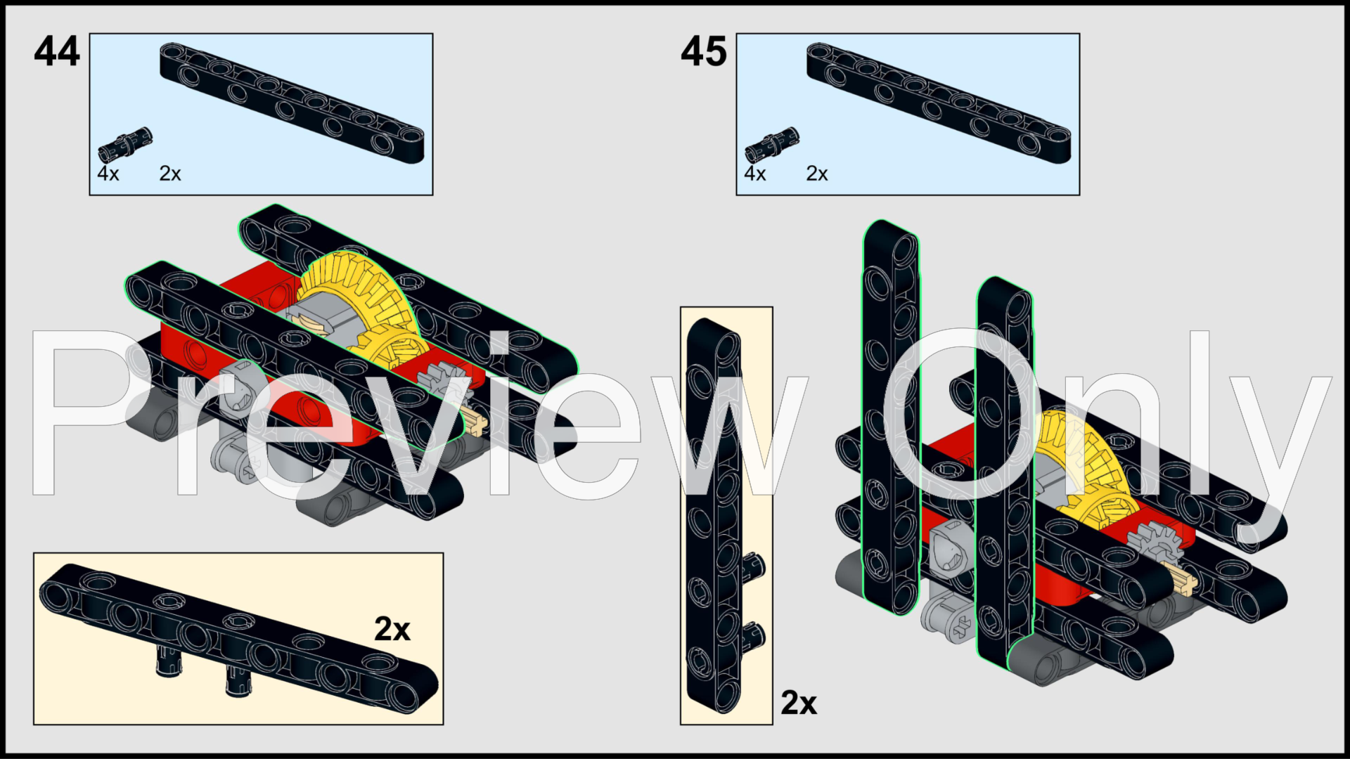 Lego power functions instructions hot sale