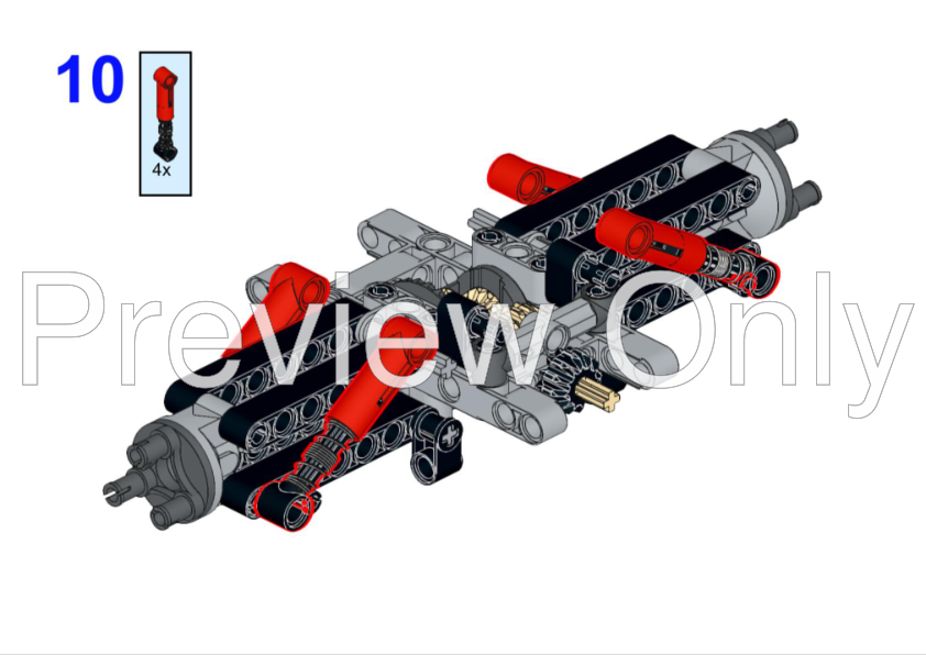 LEGO MOC FORD GT MK2 2020 Heritage Edition 1:10 Scale by Lukas2020