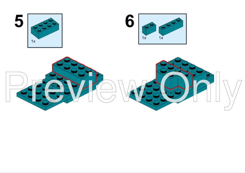 LEGO MOC Venusaur (Pokémon) by herpuderpules Rebrickable Build with