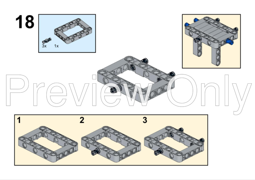 LEGO MOC Quad 42166 alternativ Model by east_brick_customs