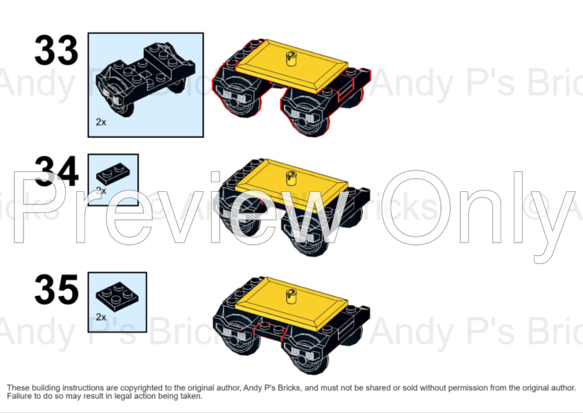 LEGO MOC Class 700 Desiro City Driving Carriage Train In