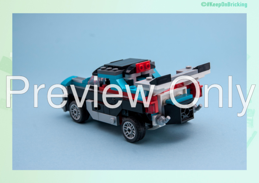 マッキー LEGO MOC 31146 Speed Racer by Keep On Bricking | Rebrickable