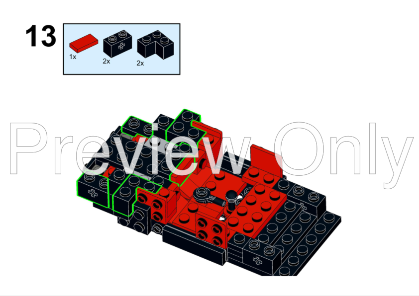 LEGO MOC Lancia Delta Futurista By KMPMOCS Rebrickable Build With LEGO lego-moc-lancia-delta-futurista-by-kmpmocs-rebrickable-build-with-lego