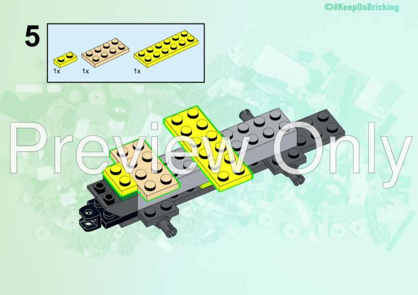 LEGO MOC-170712 60412 Airport Fire Truck by Keep On Bricking
