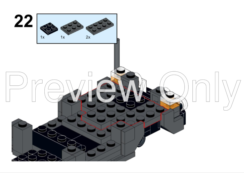 LEGO MOC Mitsubishi Type 73 