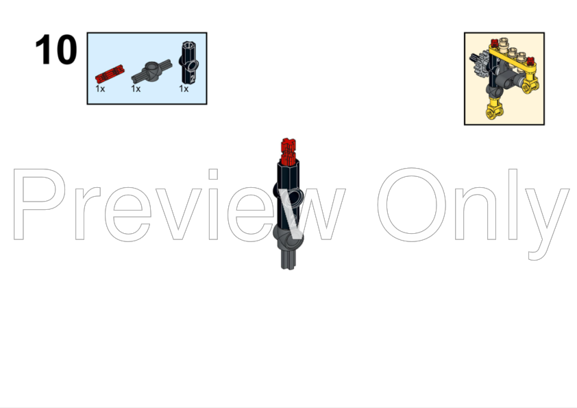 LEGO MOC-170886 42168 Backhoe by thirdwigg | Rebrickable - Build