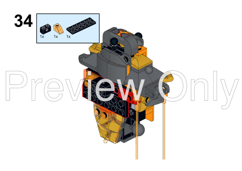 LEGO MOC MOC - 76128 x2 Molton man - Alternate Build by Stop.Brick