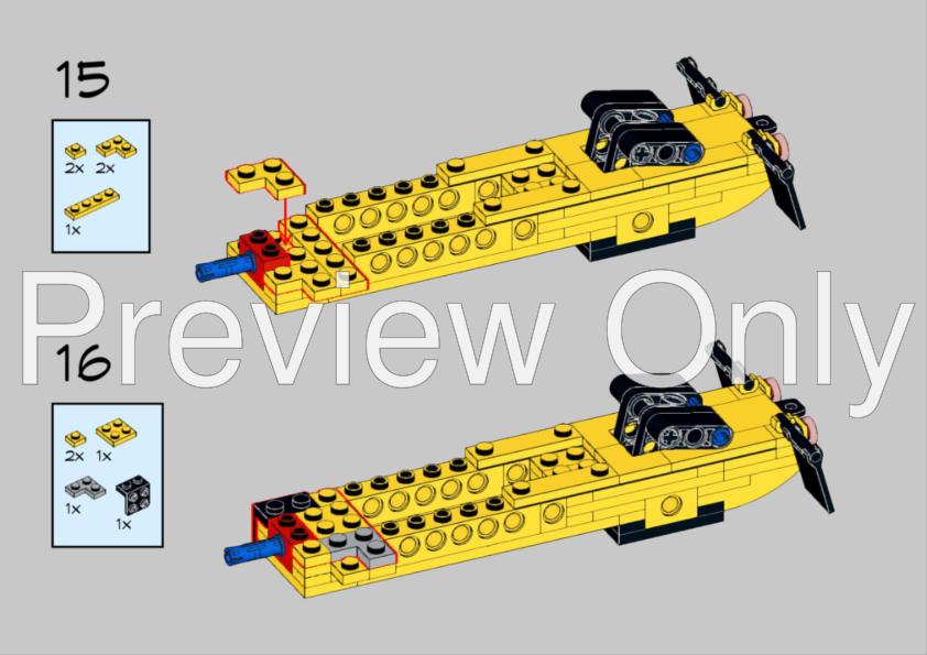 LEGO MOC Logging Truck by owstin | Rebrickable - Build with LEGO