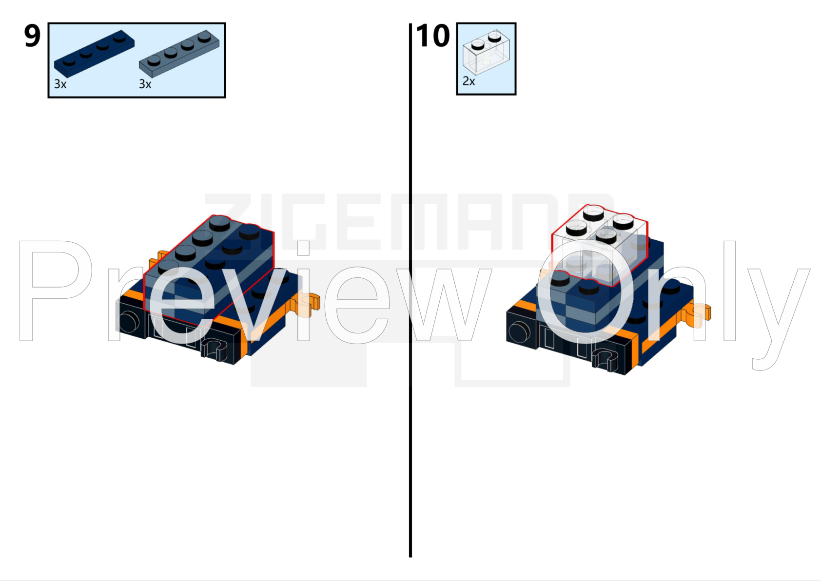 LEGO MOC Deathstroke / Slade Wilson by ttZIGEMANN | Rebrickable - Build ...