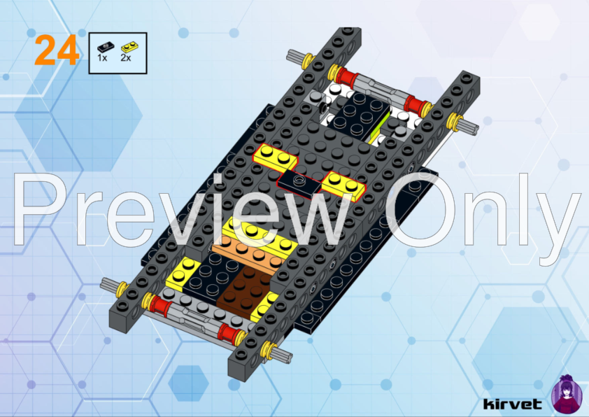 LEGO MOC 10271 Corvette C3 by Kirvet | Rebrickable - Build with LEGO