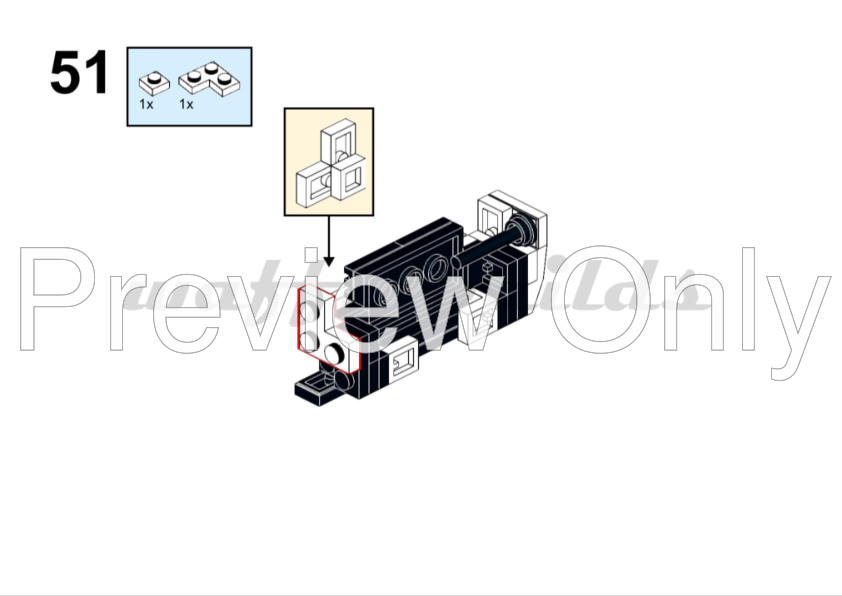 LEGO MOC Dodge Challenger SRT Demon 170 by waffl_builds