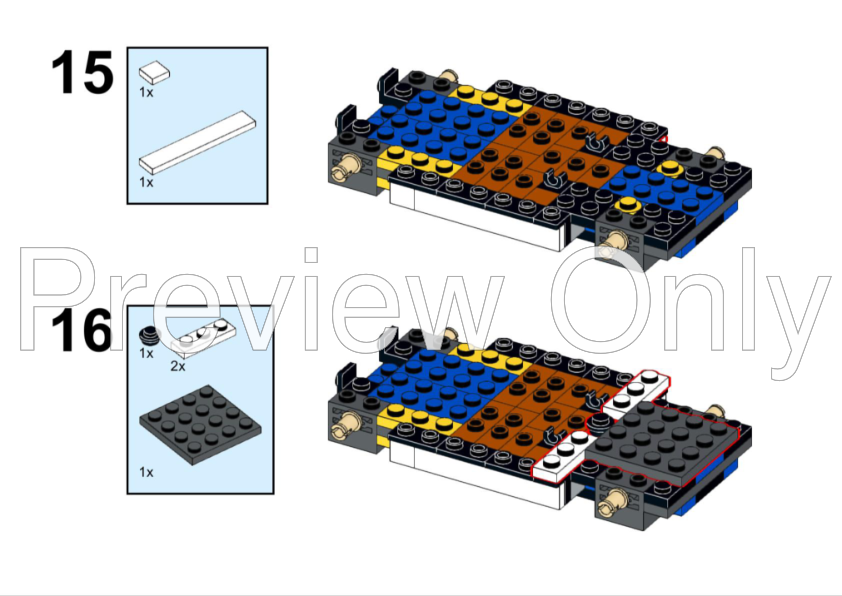 LEGO MOC-174156 Mazda RX7 FC3S V2 by vv334 | Rebrickable - Build with LEGO