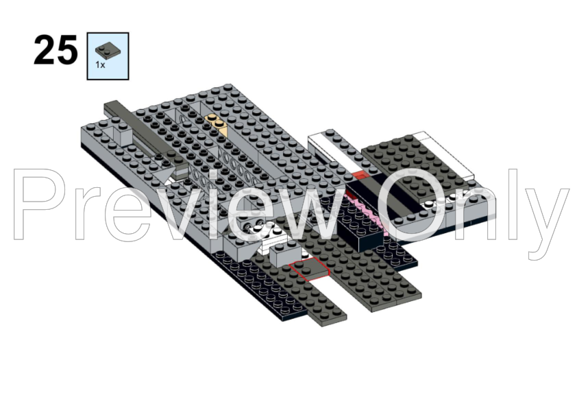 LEGO MOC-174537 Tantive IV Mega Hallway by bricksofmaze | Rebrickable ...