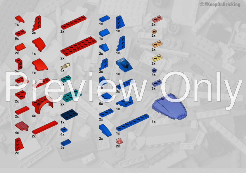 LEGO MOC 76279 Spidercar by Keep On Bricking | Rebrickable - Build