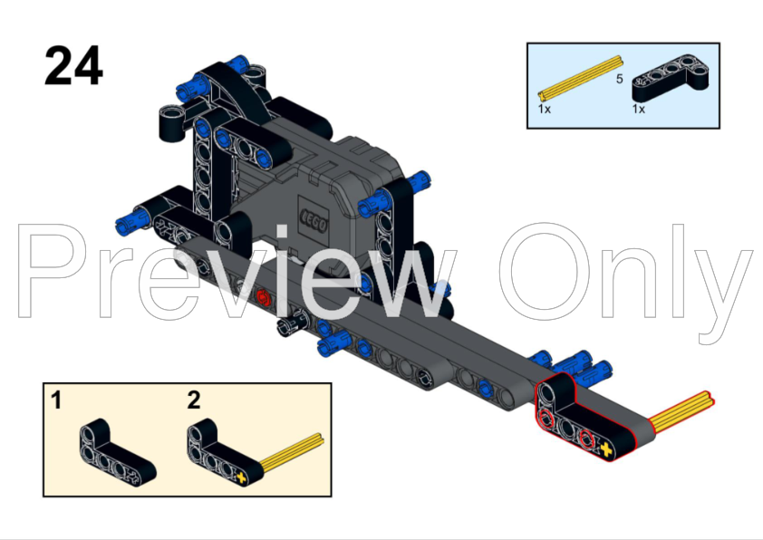 LEGO MOC KTM X BOW Pull Back by east_brick_customs | Rebrickable ...