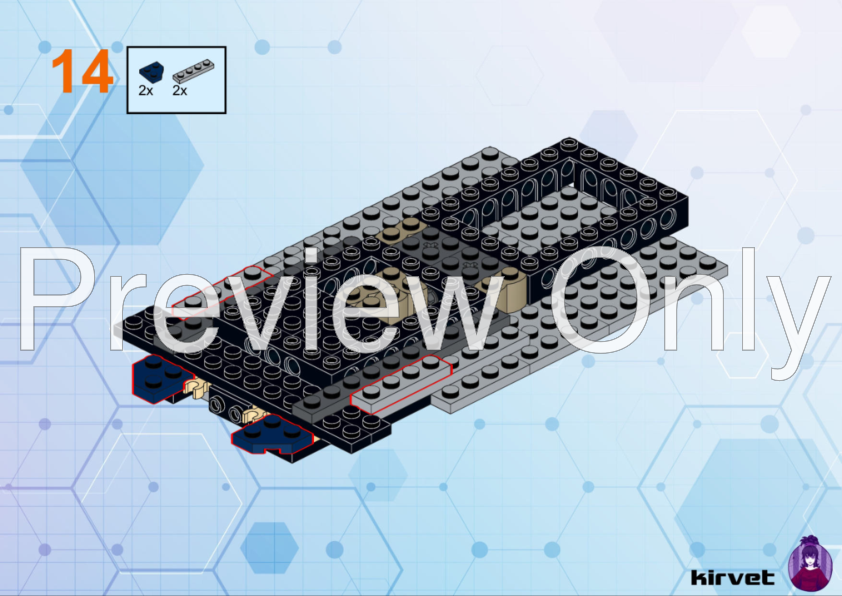 LEGO MOC 10265 Mazda 787b by Kirvet | Rebrickable - Build with LEGO