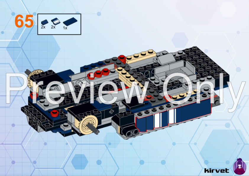 LEGO MOC 10265 Mazda 787b by Kirvet | Rebrickable - Build with LEGO