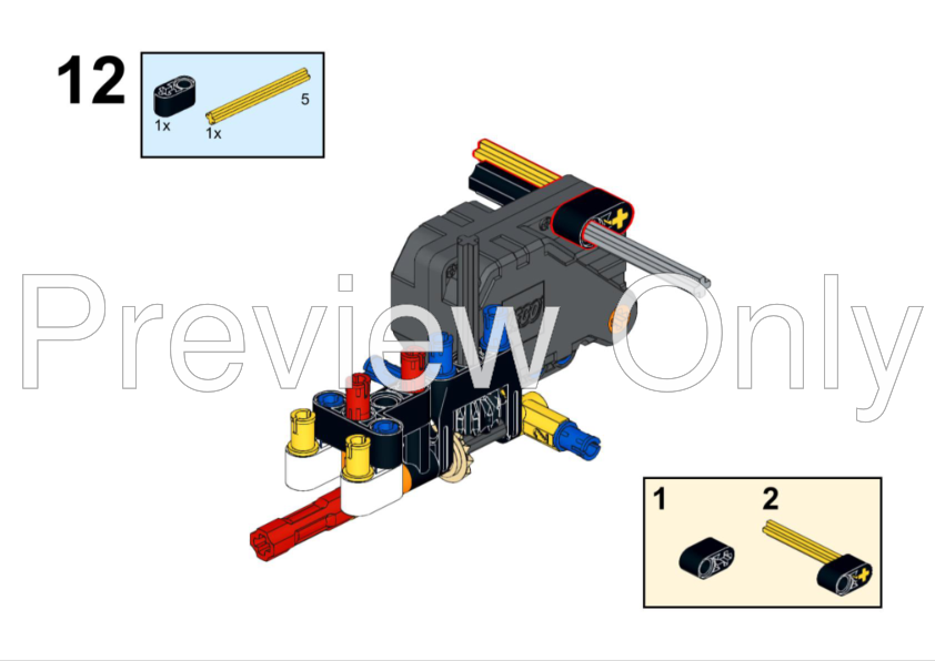 LEGO MOC-175633 Super Seven 2000 Pull Back by east_brick_customs