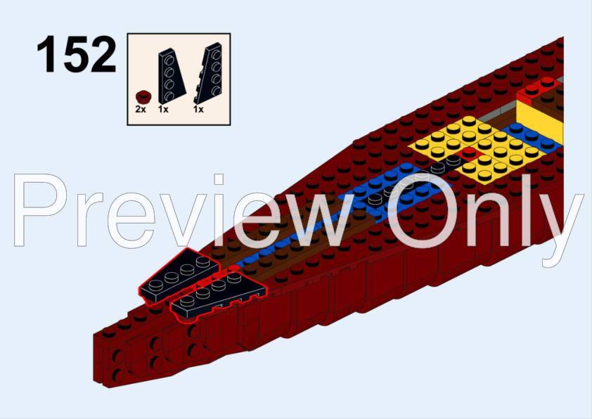 LEGO MOC RMS Titanic 1:400 (Building instructions only) by