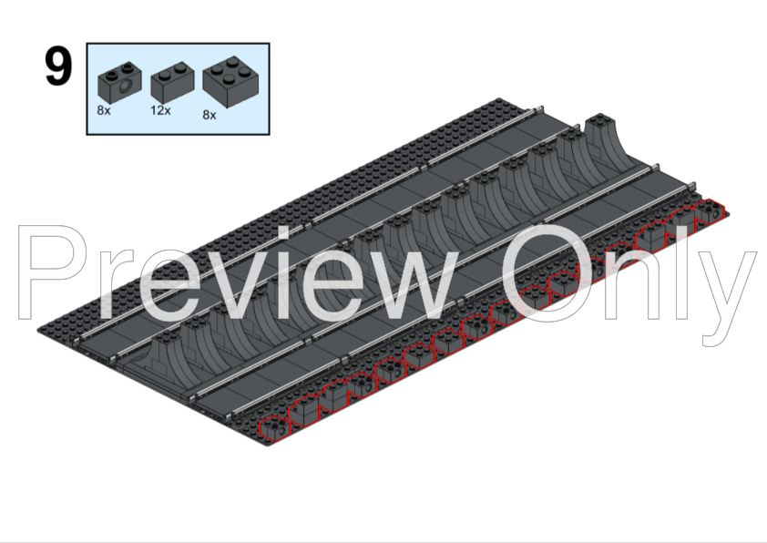 LEGO MOC-176102 Subway system with road and hole fot the view by ...