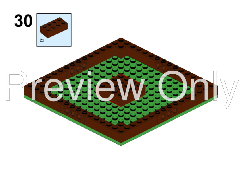 LEGO MOC-176110 Display for set 40567 - Forest Hideout by gabizon ...