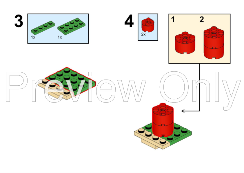 LEGO MOC Caterpie (Pokémon) by herpuderpules | Rebrickable - Build with ...