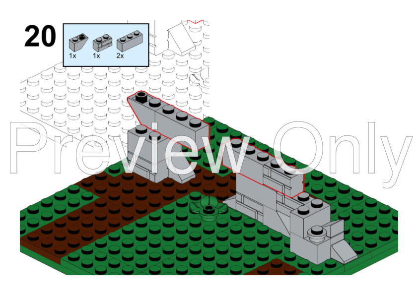 lego forestmen moc