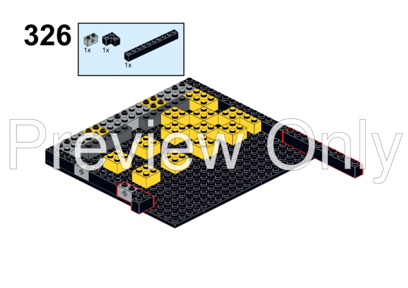 工芸品 BVB LEGO MOC-177065 Dortmund Westfalenstadion 1:500 by luxx_builds