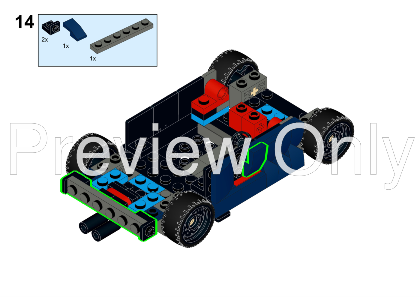 LEGO MOC 76920 Alpine A110 By KMPMOCS Rebrickable Build With LEGO lego-moc-76920-alpine-a110-by-kmpmocs-rebrickable-build-with-lego