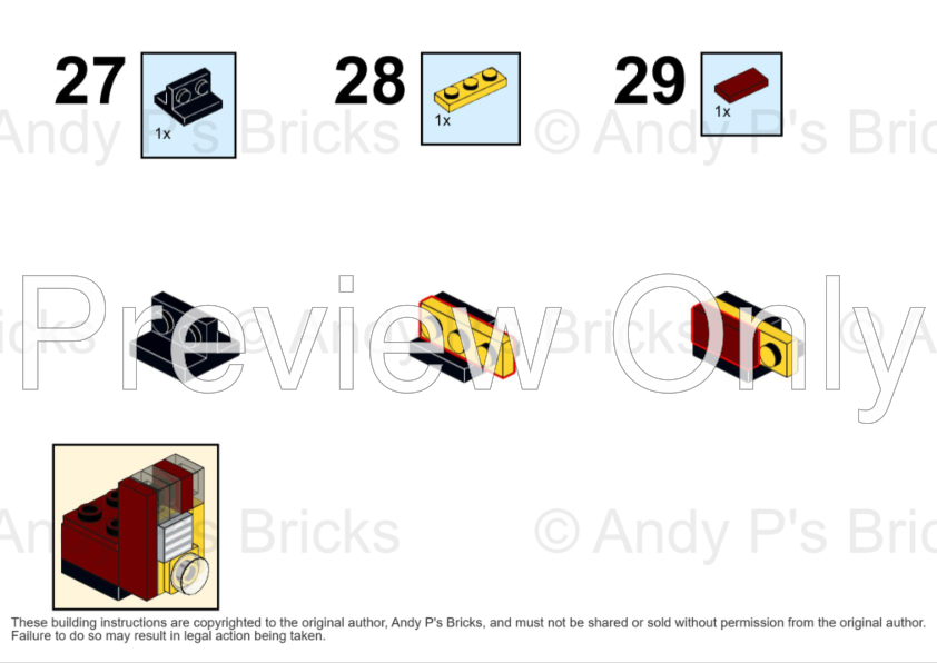 LEGO MOC-177219 4-Wide Class 483 Isle Of Wight 2-Carriage EMU Train In ...