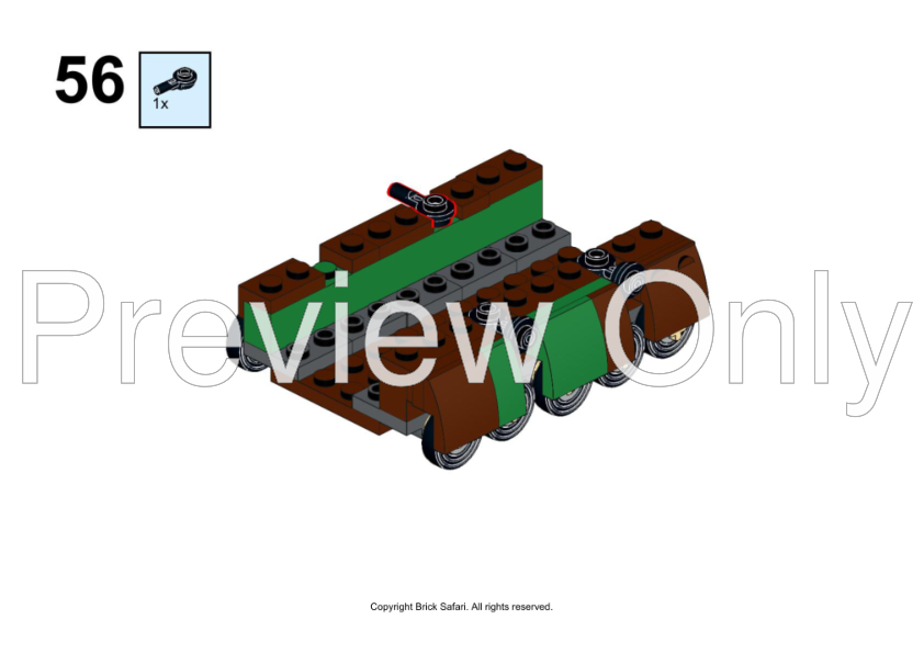 LEGO MOC Somua S35 by bricksafari | Rebrickable - Build with LEGO