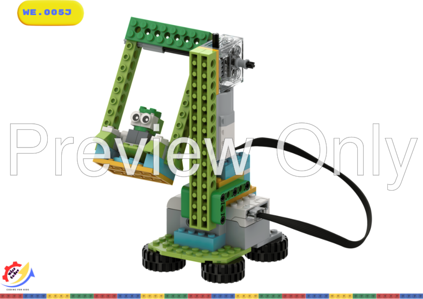 LEGO MOC WE005 Swing Along by Wizz Coder | Rebrickable - Build
