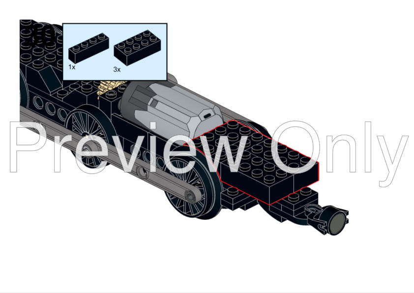 LEGO MOC LBSCR E2 Class Steam Locomotive (8 Wide) Thomas Style by ...