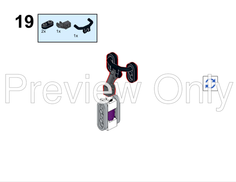 LEGO MOC 60428 x2 Space Construction Mech Upgrade by ReBrick.me