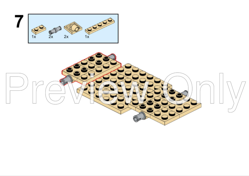 LEGO MOC Humvee (7 wide) by Calobster | Rebrickable - Build with LEGO