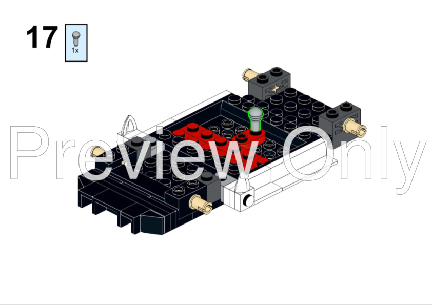 LEGO MOC-180269 Lamborghini Countach LBWK 76908 by Xayabricks ...