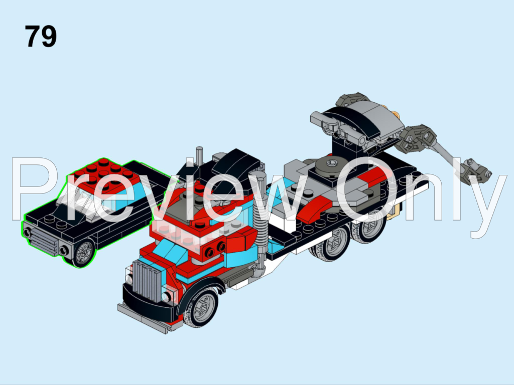 LEGO MOC-180434 31146 Tow Truck by PeterSzabo | Rebrickable