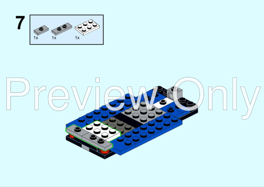 LEGO MOC-180671 Peugeot 405 Turbo16 Pikes Peak Variant - Speed