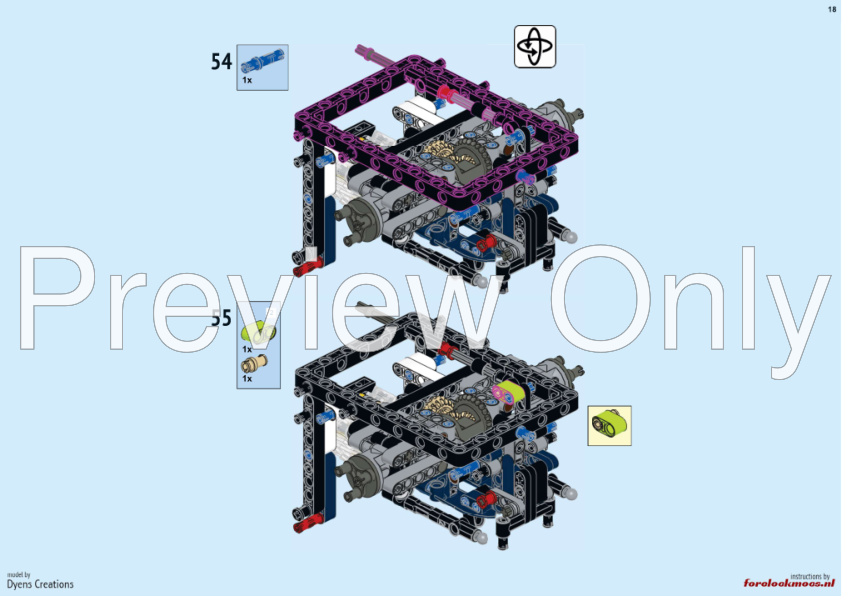 Lego Moc Lego 42154 3in1 Alternate Builds By Dyens Creations Rebrickable Build With Lego 0407