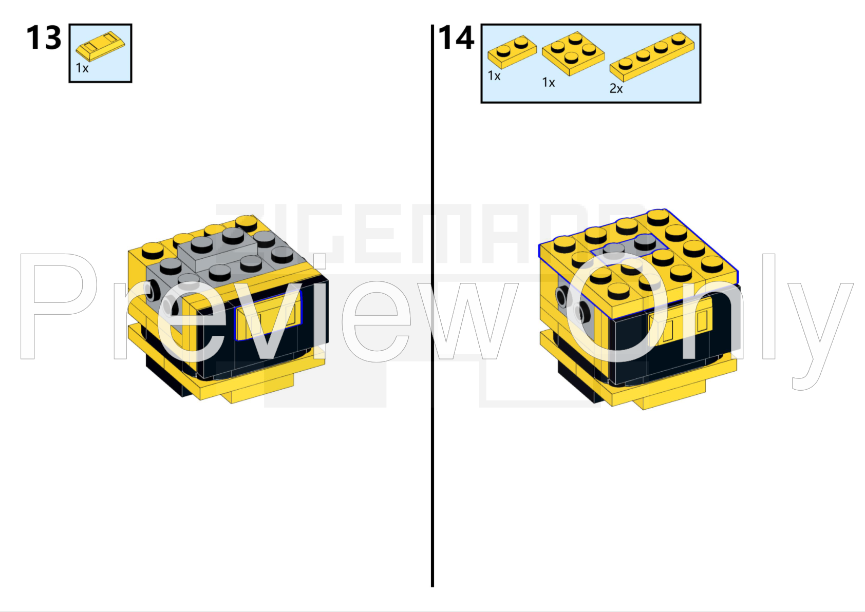 LEGO MOC Headstrong Predacons by ttZIGEMANN | Rebrickable - Build with LEGO